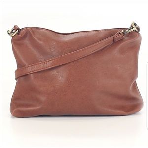 NWOT JOY Susan Crossbody Bag - cognac